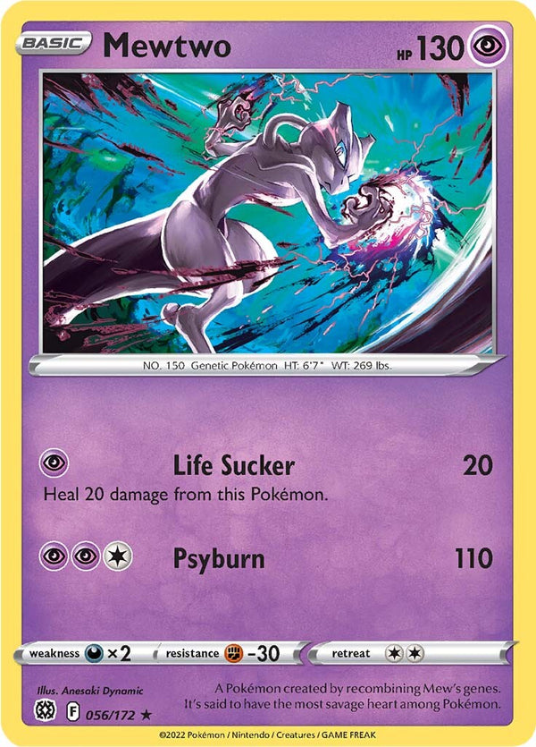 Mewtwo (056/172) [Sword & Shield: Brilliant Stars] - Pokémon