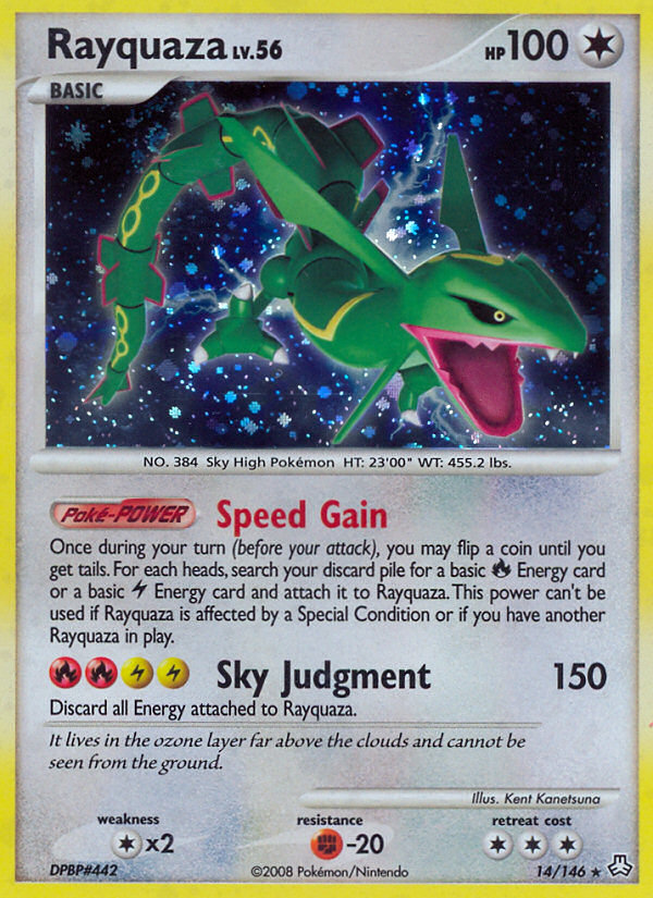 Rayquaza (14/146) [Diamond & Pearl: Legends Awakened] - Pokémon