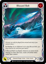 Blizzard Bolt (Red) [ELE044] (Tales of Aria)  1st Edition Rainbow Foil - Flesh And Blood
