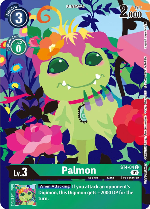Palmon [ST4-04] (Tamer's Card Set 2 Floral Fun) [Starter Deck: Giga Green Promos] - Digimon