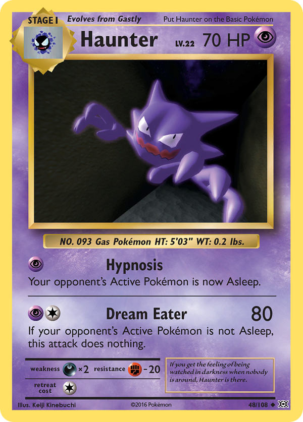 Haunter (48/108) [XY: Evolutions] - Pokémon