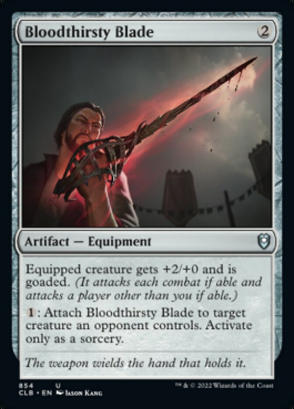 Bloodthirsty Blade [Commander Legends: Battle for Baldur's Gate] - Magic: The Gathering