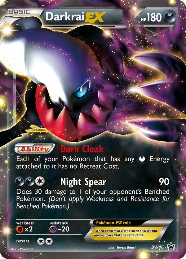 Darkrai EX (BW46) [Black & White: Black Star Promos] - Pokémon