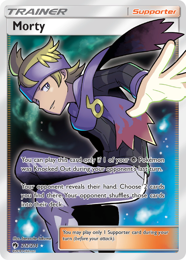 Morty (212/214) [Sun & Moon: Lost Thunder] - Pokémon