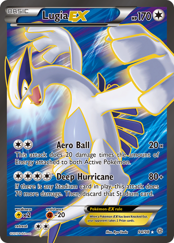 Lugia EX (94/98) [XY: Ancient Origins] - Pokémon