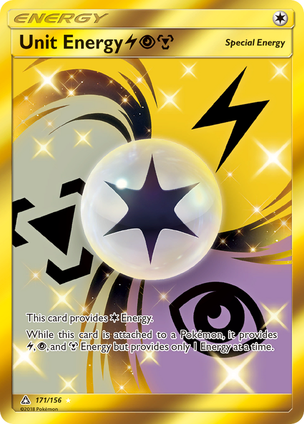 Unit Energy (171/156) (Lightning, Psychic, Metal) [Sun & Moon: Ultra Prism] - Pokémon