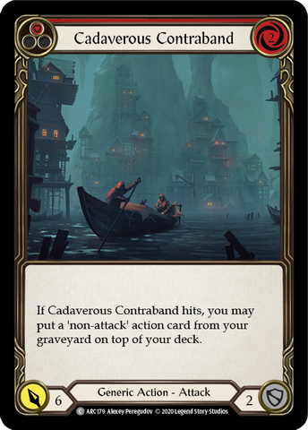 Cadaverous Contraband (Red) [ARC179] Unlimited Normal