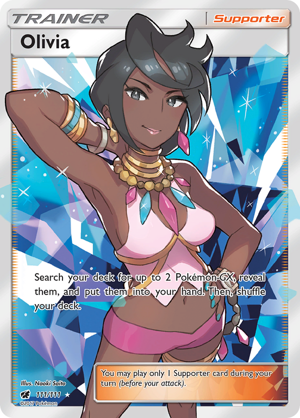 Olivia (111/111) [Sun & Moon: Crimson Invasion] - Pokémon