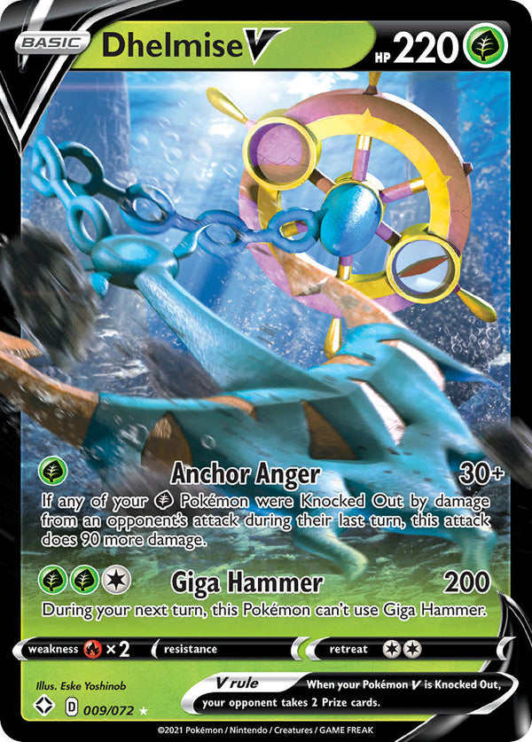 Dhelmise V (009/072) [Sword & Shield: Shining Fates] - Pokémon