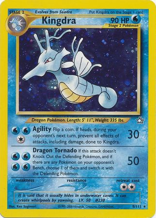 Kingdra (8/111) [Neo Genesis Unlimited] - Pokémon