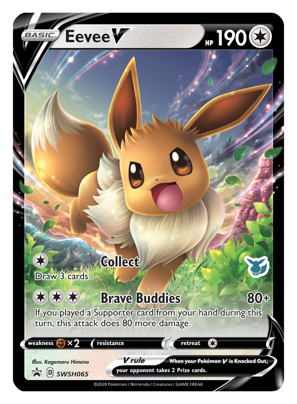 Eevee V (SWSH065) (Eevee Deck) [Battle Academy 2022] - Pokémon