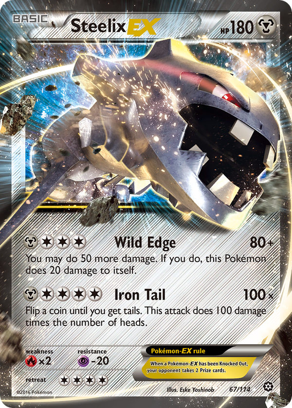 Steelix EX (67/114) [XY: Steam Siege] - Pokémon