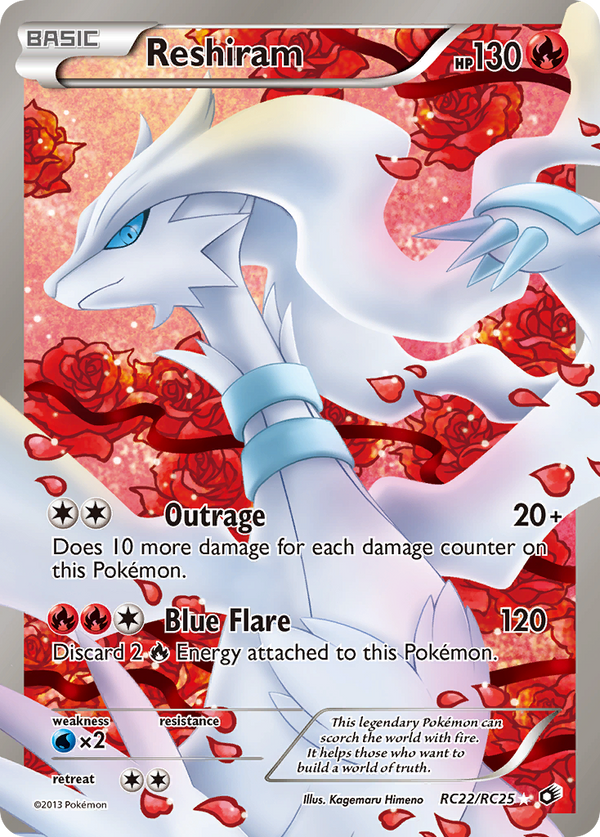Reshiram (RC22/RC25) [Black & White: Legendary Treasures] - Pokémon