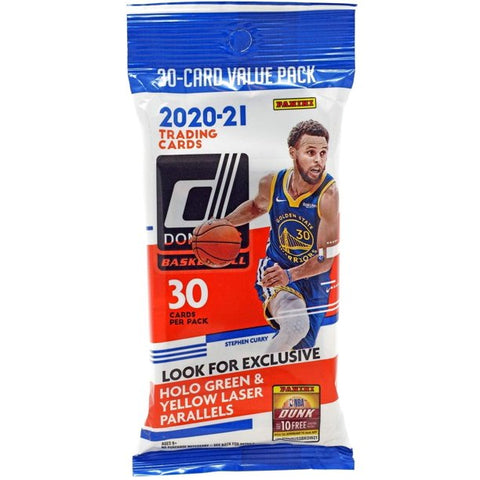 2020-21 Panini Donruss Basketball  30 Card Value Pack
