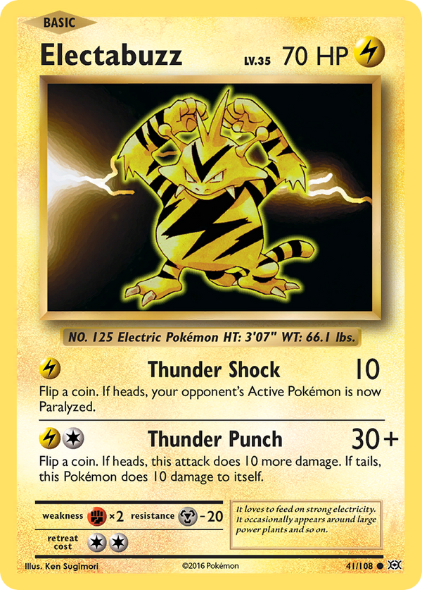 Electabuzz (41/108) [XY: Evolutions] - Pokémon