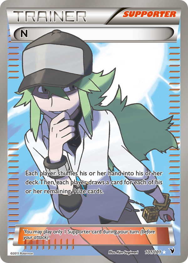 N (101/101) [Black & White: Noble Victories] - Pokémon