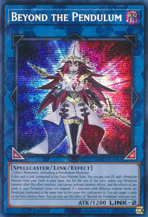 Beyond the Pendulum [MP23-EN087] Prismatic Secret Rare