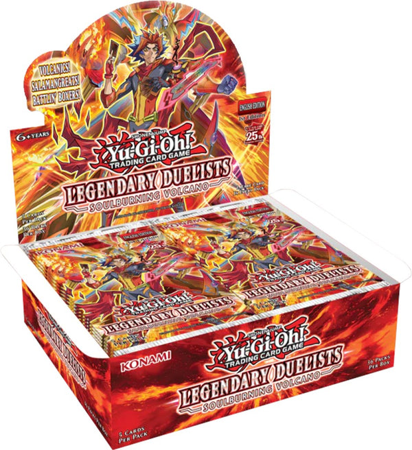 Legendary Duelists: Soulburning Volcano - Booster Box (1st Edition) - Yu-Gi-Oh!