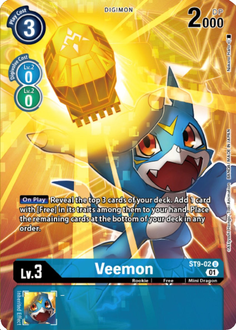 Veemon [ST9-02] (Digimon Royal Knights Card Set) [Starter Deck: Ultimate Ancient Dragon Promos]