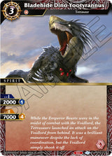 Bladehide Dino Yootyrannus (BSS02-011) [False Gods] - Bandai