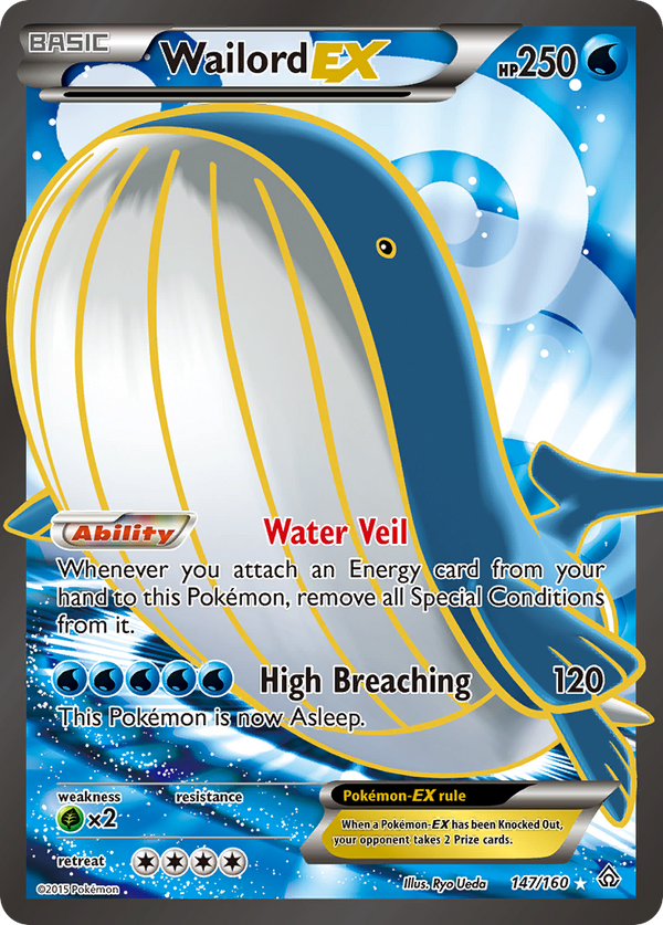 Wailord EX (147/160) [XY: Primal Clash] - Pokémon