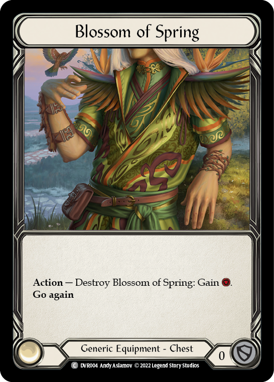 Blossom of Spring [DVR004] (Classic Battles: Rhinar vs Dorinthea)  Rainbow Foil - Flesh And Blood