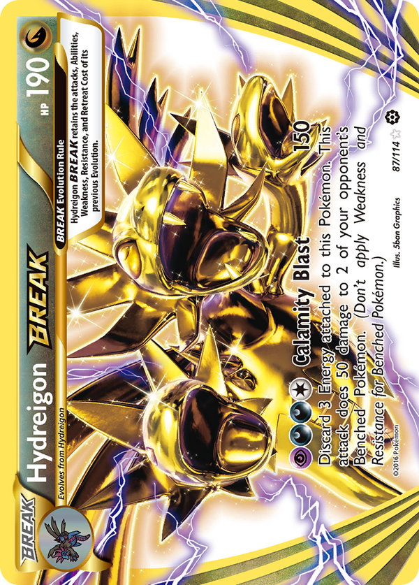 Hydreigon BREAK (87/114) [XY: Steam Siege] - Pokémon