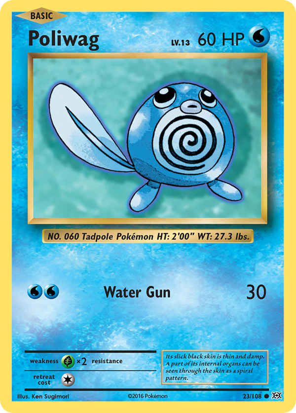 Poliwag (23/108) [XY: Evolutions] - Pokémon