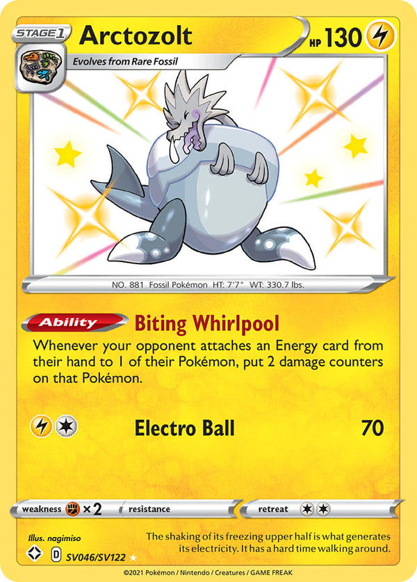 Arctozolt (SV046/SV122) [Sword & Shield: Shining Fates] - Pokémon