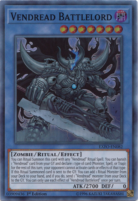 Vendread Battlelord [EXFO-EN082] Super Rare