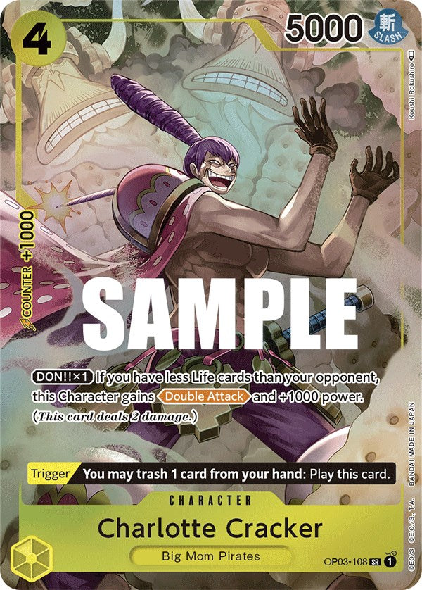 Charlotte Cracker (Alternate Art) [Pillars of Strength] - Bandai