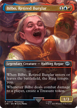 Bilbo, Retired Burglar [The Lord of the Rings: Tales of Middle-Earth Prerelease Promos] - Magic: The Gathering