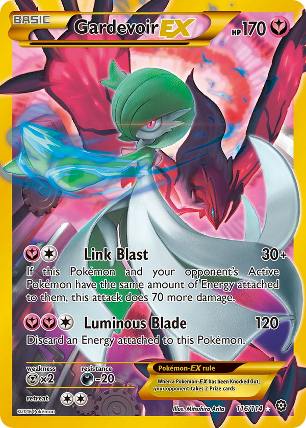 Gardevoir EX (116/114) [XY: Steam Siege] - Pokémon