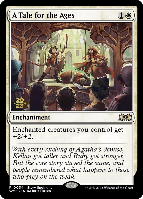 A Tale for the Ages [Wilds of Eldraine Prerelease Promos] - Magic: The Gathering