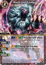Blaze Lion Coalmane (BSS03-006) [Aquatic Invaders] - Bandai