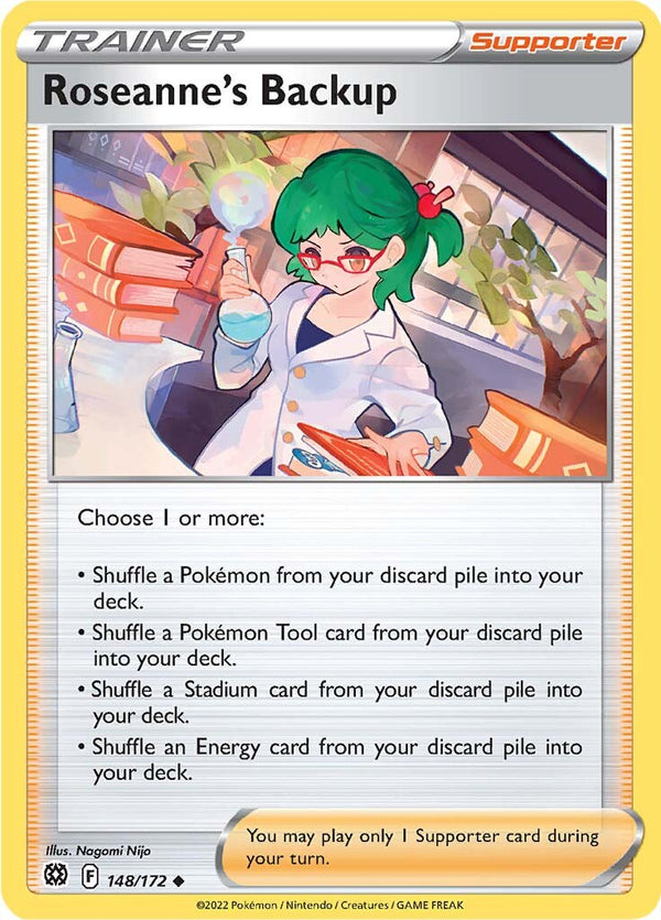 Roseanne's Backup (148/172) [Sword & Shield: Brilliant Stars] - Pokémon