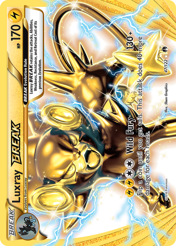 Luxray BREAK (47/122) [XY: BREAKpoint] - Pokémon
