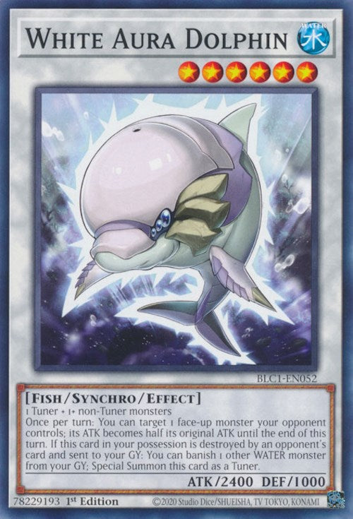 White Aura Dolphin [BLC1-EN052] Common