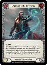 Blessing of Deliverance (Blue) [U-WTR056] (Welcome to Rathe Unlimited)  Unlimited Rainbow Foil - Flesh And Blood