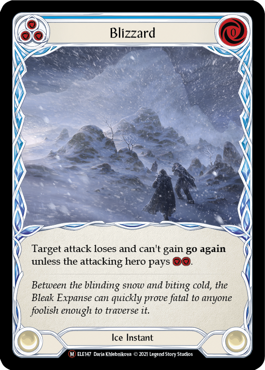 Blizzard [U-ELE147] Unlimited Normal - Flesh And Blood