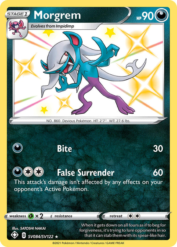 Morgrem (SV084/SV122) [Sword & Shield: Shining Fates] - Pokémon