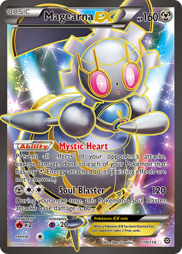 Magearna EX (110/114) [XY: Steam Siege] - Pokémon