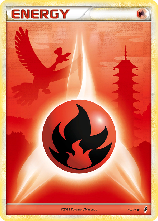 Fire Energy (89/95) [HeartGold & SoulSilver: Call of Legends] - Pokémon