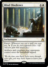 Blind Obedience [Ravnica Remastered] - Magic: The Gathering
