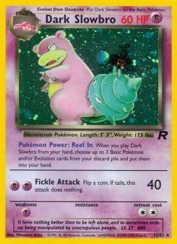 Dark Slowbro (12/82) [Team Rocket Unlimited] - Pokémon