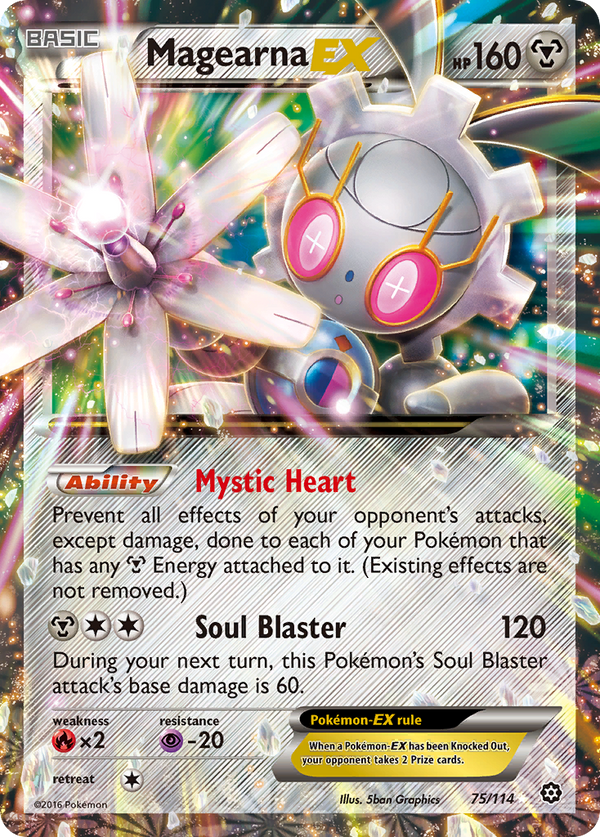 Magearna EX (75/114) [XY: Steam Siege] - Pokémon