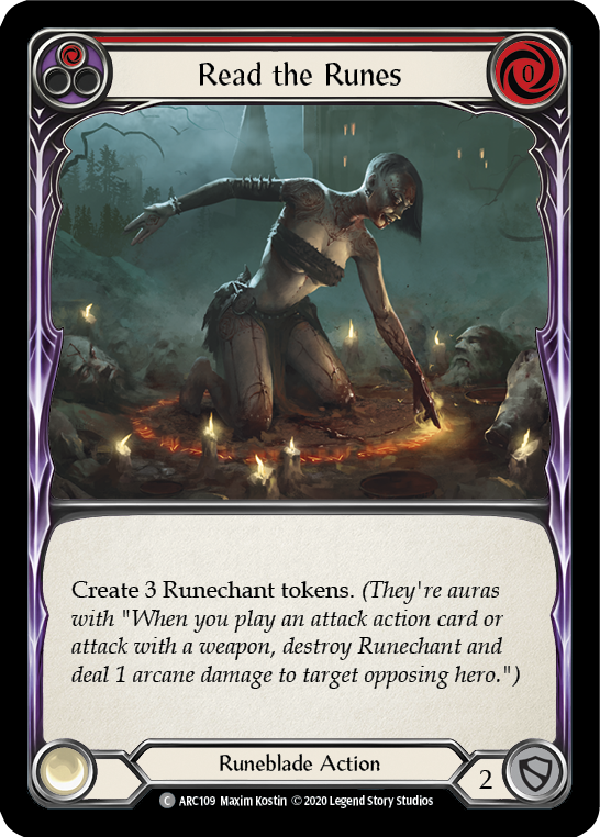 Read the Runes (Red) [ARC109] Unlimited Normal