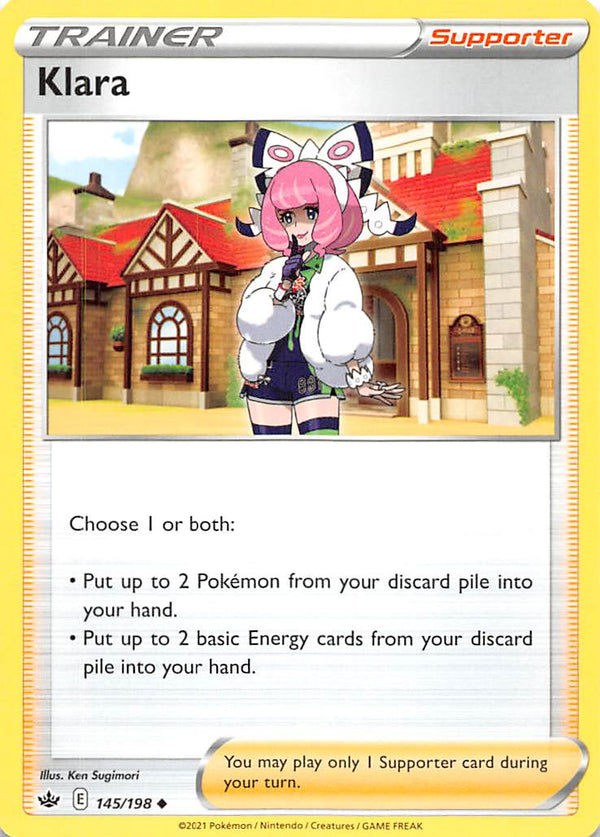 Klara (145/198) [Sword & Shield: Chilling Reign] - Pokémon