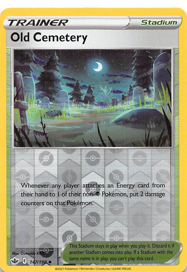 Old Cemetery (147/198) [Sword & Shield: Chilling Reign] - Pokémon