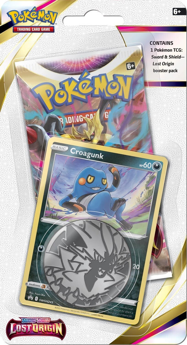 Sword & Shield: Lost Origin - Single Pack Blister (Croagunk) - Pokémon